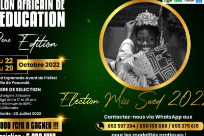 2ème édition du Salon Africain de l'Éducation : Une gigantesque élection Miss au rendez-vous