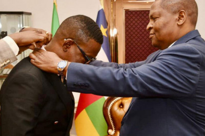 RCA : Le Député Salmana Amadou Ali élevé au rang de grand maître des ordres nationaux par le président Faustin-Archange Touadera