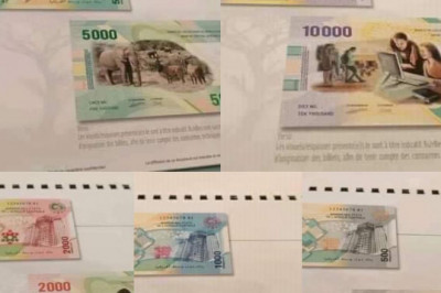 Nouveaux billets en Afrique centrale :  Marie-NGombé remplacée par le numérique