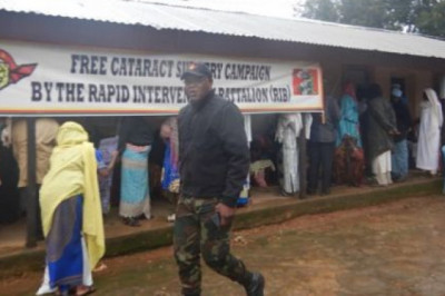 Armée -Nation : LE BIR LIVRE UNE BATAILLE CONTRE LA CATARACTE À GAROUA-BOULAÏ.