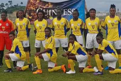 Guinness Super League: Zero match of Canon girls against Eding girls.