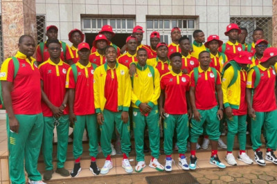 Jeux de la Solidarité Islamique Konya 2022: Départ des U23 Lions indomptables pour la Turquie.