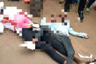 Une femme et ses deux enfants tués dans un grave accident à Yaoundé : un témoin raconte la scène