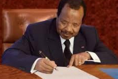 Gouvernance : Paul Biya signe trois décrets ce 31 août 2022.