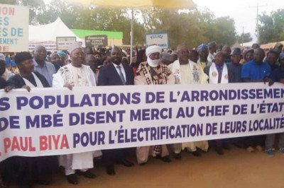 Energie urbaine : Mbé se connecte au réseau électrique