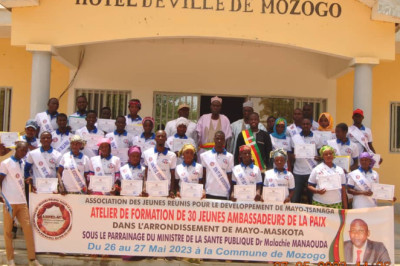 Mayo-Maskota : AJERED-MT forme 30 ambassadeurs de la paix