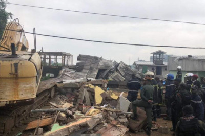 Douala : 37 morts et 23 blessés dans l'effondrement d'un immeuble