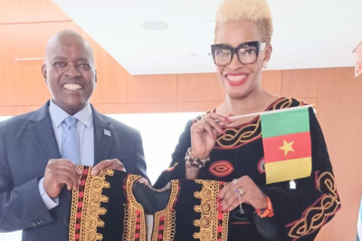 Diplomatie Culturelle : Rencontre historique entre Maybelle Boma et le couple présidentiel Botswanais