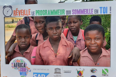 Formation des formateurs de l'Africa Code Week 2023: La région du Soleil Levant  en première ligne de l’éducation numérique