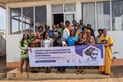 Leadership Féminin : Les femmes leaders de la commune d’Akonolinga formées par l’Association Sourires de Femmes