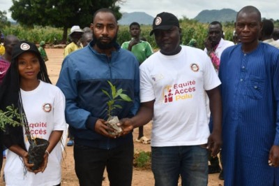 Lutter contre le changement climatique : AJERED-MT plante 250 arbres dans le Mayo-Tsanaga