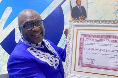 Distinction : Sylvestre Magloire Tamo Tchuimbou, Lauréat du Prix d'Excellence Africaine du Leadership - La voix des jeunes Distinction : Sylvestre Magloire Tamo Tchuimbou, Lauréat du Prix d'Excellence Africaine du Leadership