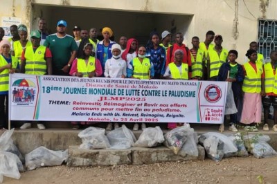 Journée mondiale de lutte contre le paludisme : AJERED-MT célèbre la 18ème édition dans le dans le District de santé de Mokolo - La voix des jeunes Journée mondiale de lutte contre le paludisme : AJERED-MT célèbre la 18ème édition dans le dans le District de santé de Mokolo